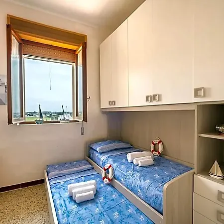 The Blue Panoramic Penthouse Tatil Evi Porto Cesareo
